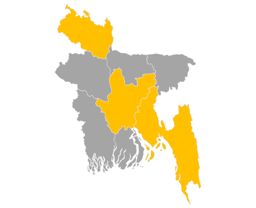 Download editable map of Bangladesh