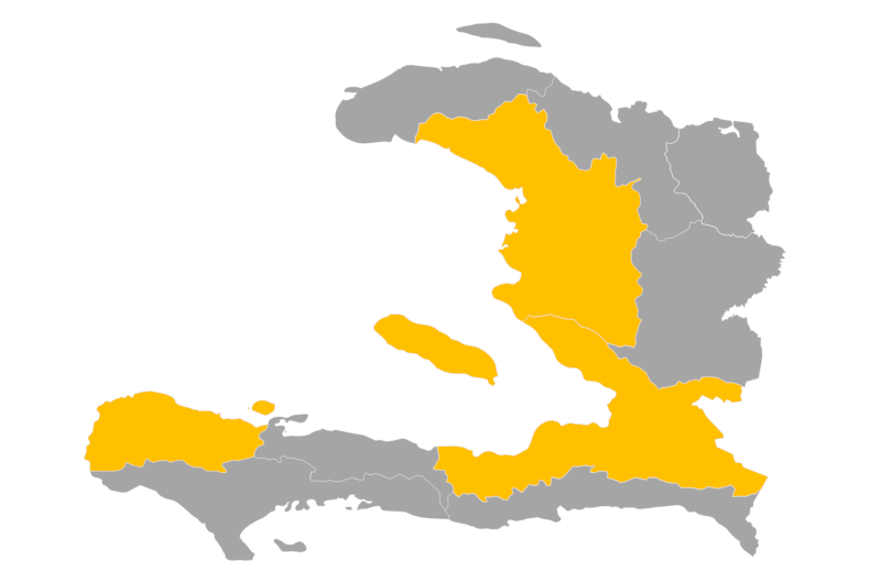 Download editable map of Haiti