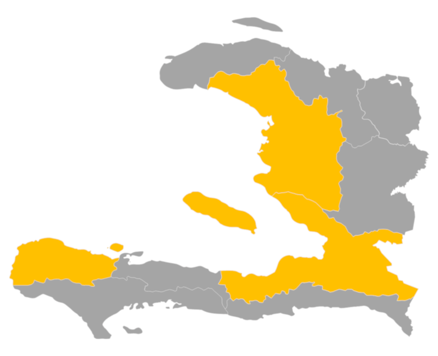 Download editable map of Haiti