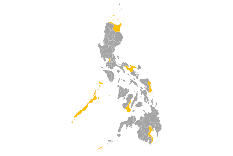 Download editable map of Philippines