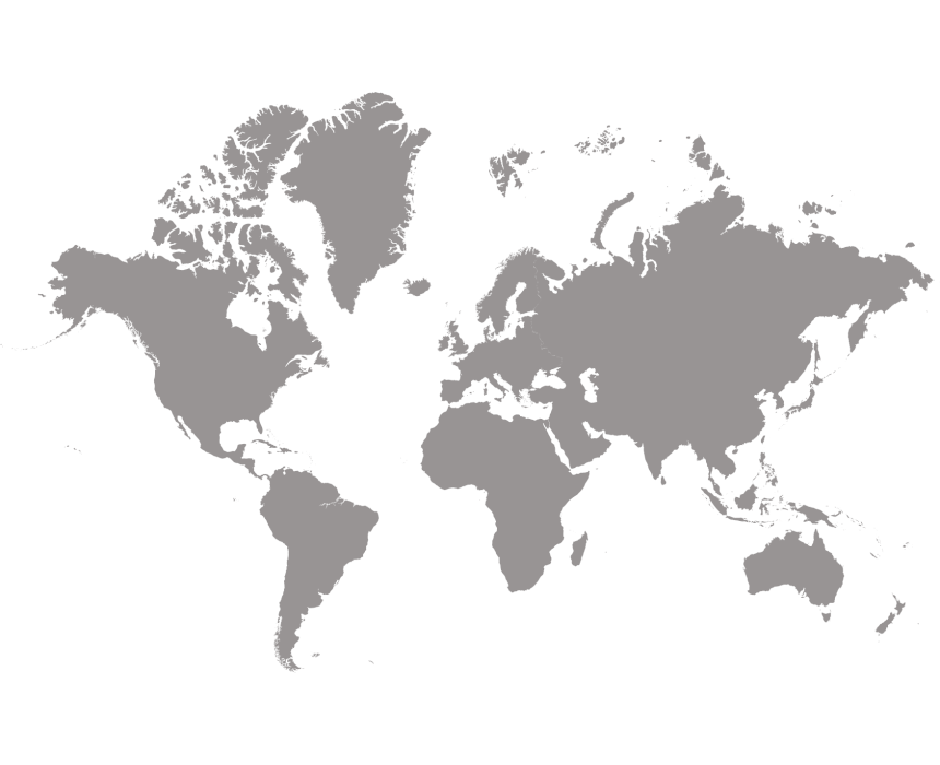 Download editable outline map of The World
